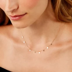 Collier Epurea Or Jaune Nacre