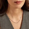 Collier Eternity Argent Blanc Oxyde De Zirconium