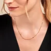 Collier Eva Acier Jaune
