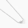 Collier Feeria Argent Blanc Oxyde De Zirconium