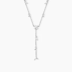 Collier Feeria Argent Blanc Oxyde De Zirconium