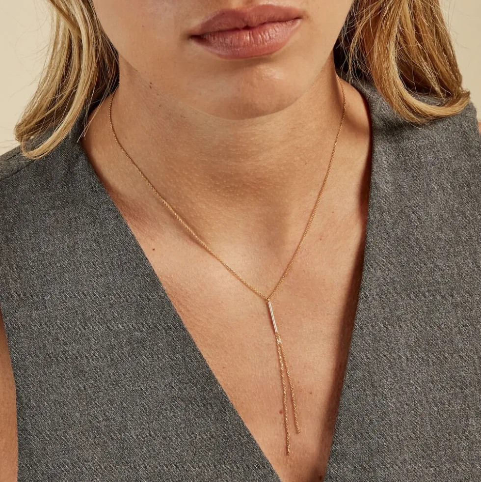 Collier Fil D'or Or Jaune