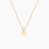 Collier Finesse Acier Jaune