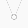 Collier Florange Argent Blanc Oxyde De Zirconium