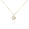 Collier Florentina Plaqué Or Jaune Oxyde De Zirconium