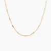 Collier Frans Plaqué Or