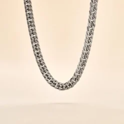 Collier Frederic Acier Blanc