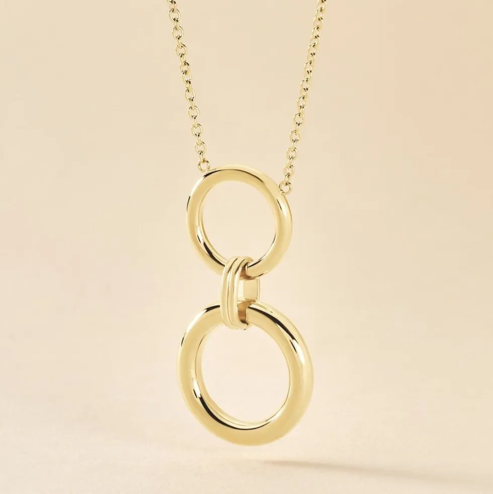 Collier Giachetta Acier Doré