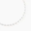 Collier Giustina Or Jaune Perle De Culture