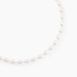 Collier Giustina Or Jaune Perle De Culture