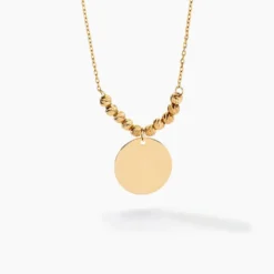 Collier Glaw Or Jaune