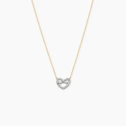 Collier Gwenneth Or Jaune Oxyde De Zirconium