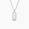 Collier Halden Acier Blanc