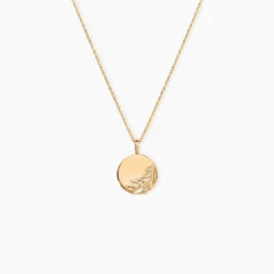 Collier Hanaelle Plaque Or Jaune