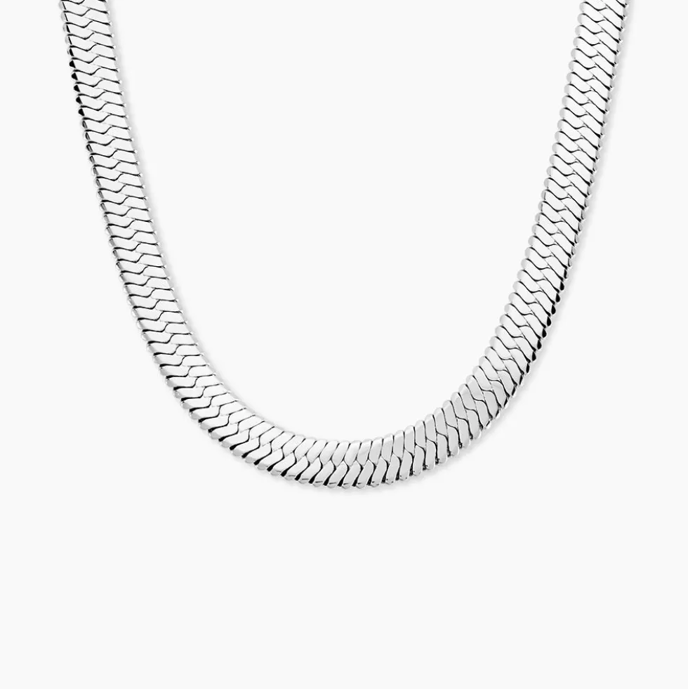 Collier Hera Melitta Acier Blanc