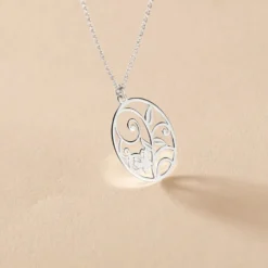 Collier Hita Argent Blanc