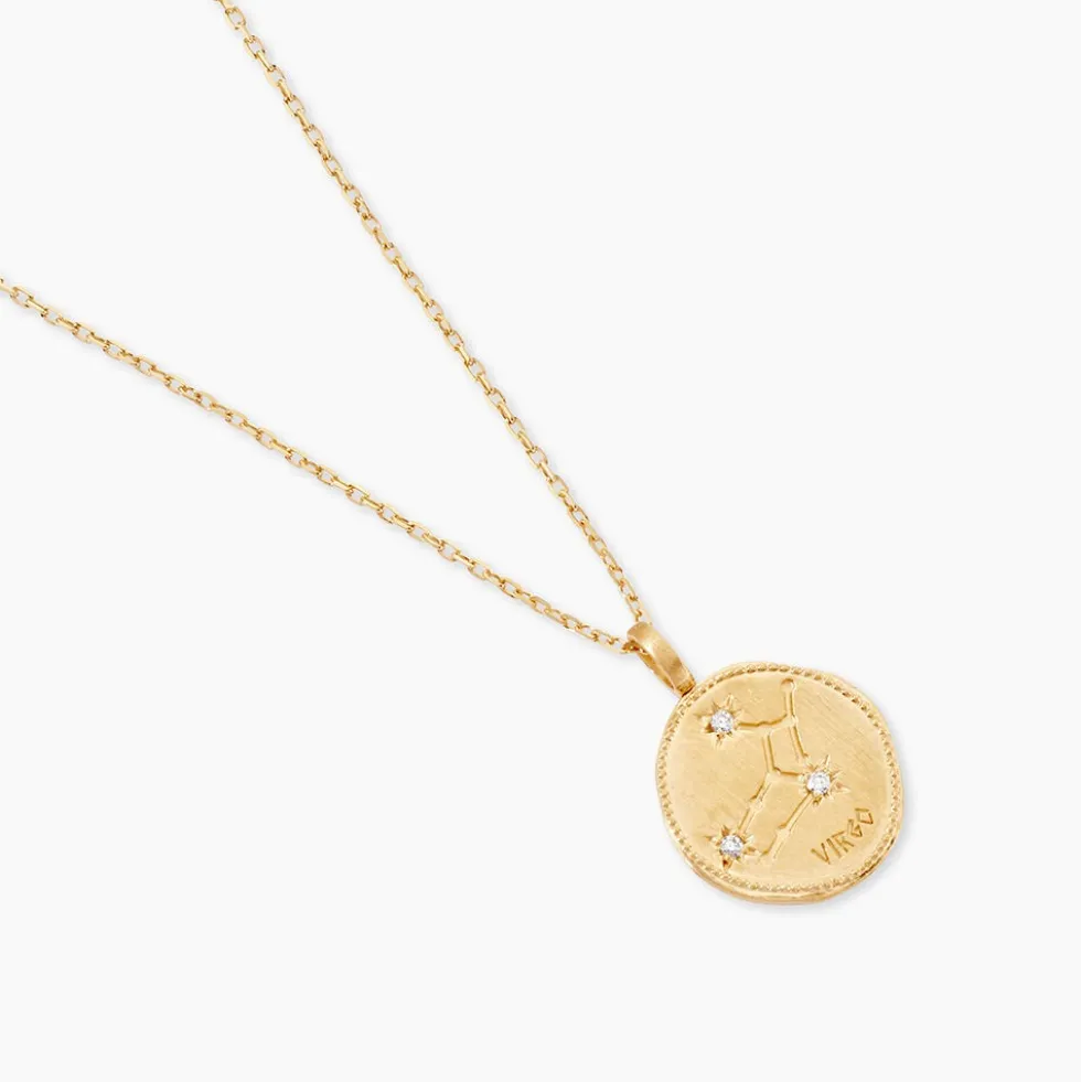 Collier Iago Plaqué Or Oxydes De Zirconium
