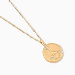 Collier Iago Plaqué Or Oxydes De Zirconium