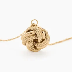 Collier Ignacy Or Jaune
