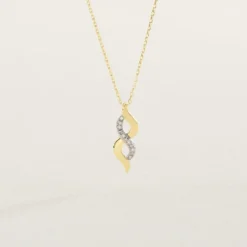 Collier Ilarione Or Jaune Diamant
