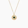 Collier Ilia Plaqué Or Jaune Verre