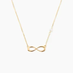Collier Illenia Or Jaune Perle De Culture