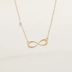 Collier Illenia Or Jaune Perle De Culture