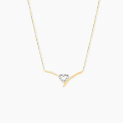 Collier Ilsabe Or Jaune Diamant
