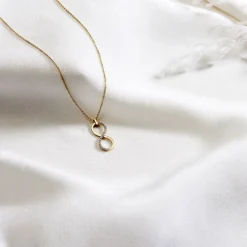 Collier Infino Or Jaune Diamant