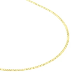 Collier Ivy Maille Haricot Or Jaune