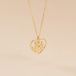 Collier Ixia Or Jaune