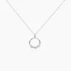 Collier Izamal Argent Blanc Oxyde De Zirconium