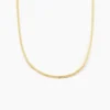 Collier Izel Maille Anglaise Or Jaune