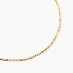 Collier Izel Maille Anglaise Or Jaune