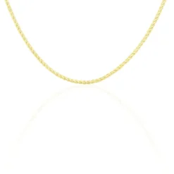 Collier Jayna Maille Palmier Or Jaune
