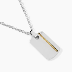 Collier Jourdan Nunko Acier Argenté