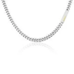 Collier Jourdan Olympe Acier Blanc