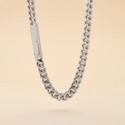 Collier Jourdan Olympe Acier Blanc