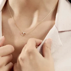 Collier Juliane Or Jaune Diamant