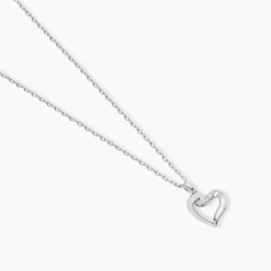 Collier Kaina Or Blanc Diamant