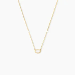 Collier Kakalina Or Jaune Nacre