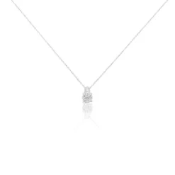 Collier Kate Or Blanc Diamant Synthétique