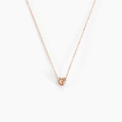 Collier Kelvyn Argent Rose Oxyde De Zirconium