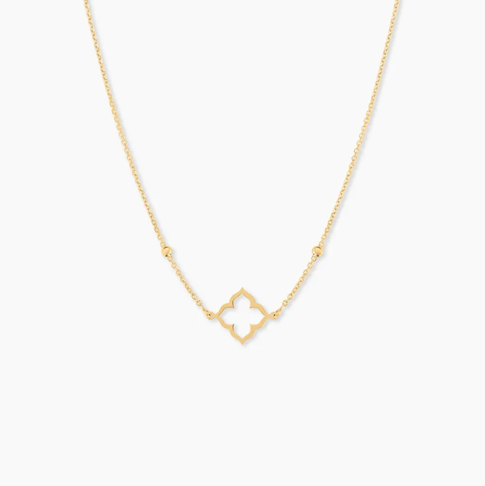 Collier Khalilah Or Jaune