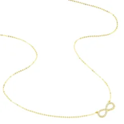 Collier Klothilda Or Jaune Oxyde De Zirconium