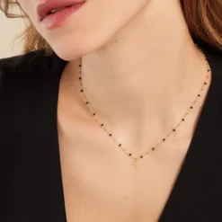 Collier Krystle Or Jaune