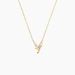 Collier Lashonda Or Jaune Diamant