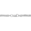 Collier Leonte Argent Blanc