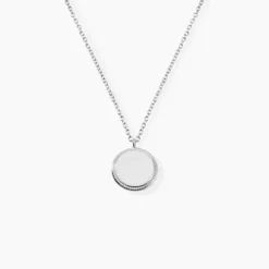 Collier Lilibeth Argent Blanc