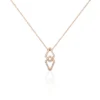Collier Lisa Or Rose Diamant